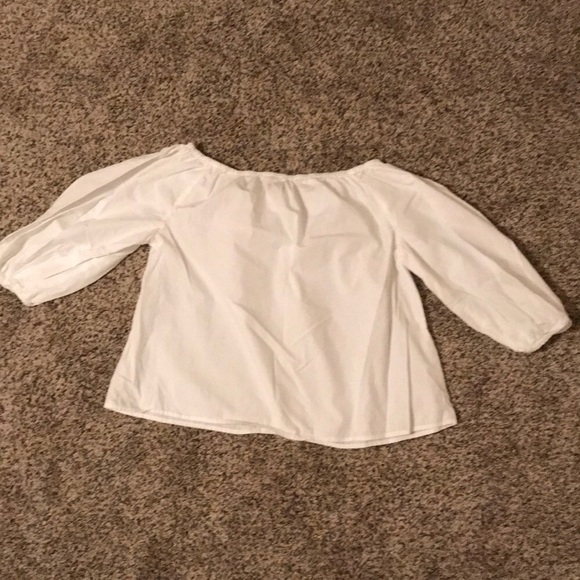 Holding Horses White Off the Shoulder Top - Picture 3 of 5